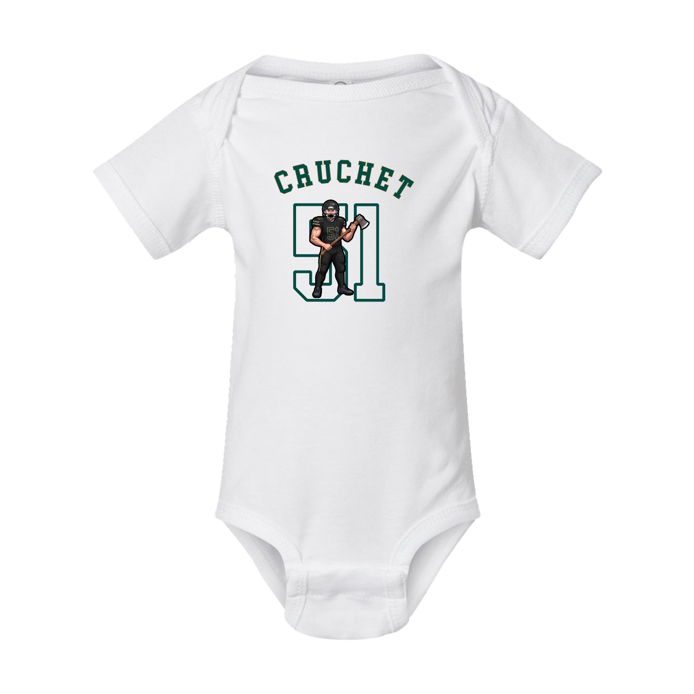 Baby Onesie — Shirsey Arch in White