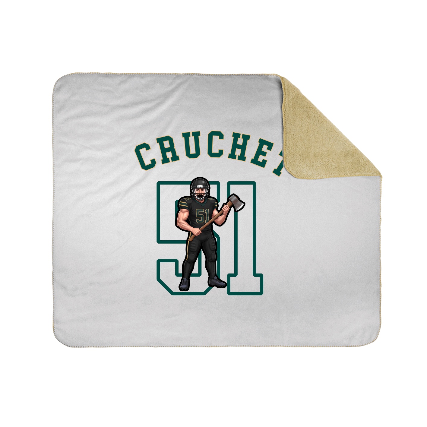 Throw Blanket — Shirsey Arch in White