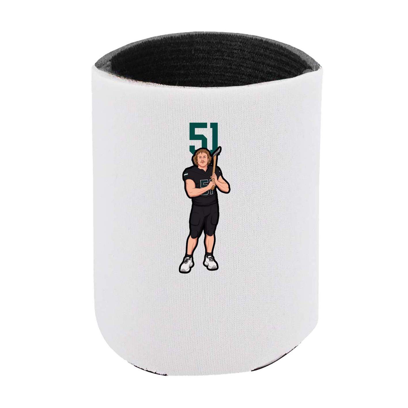 Can Holder — Number Top in White