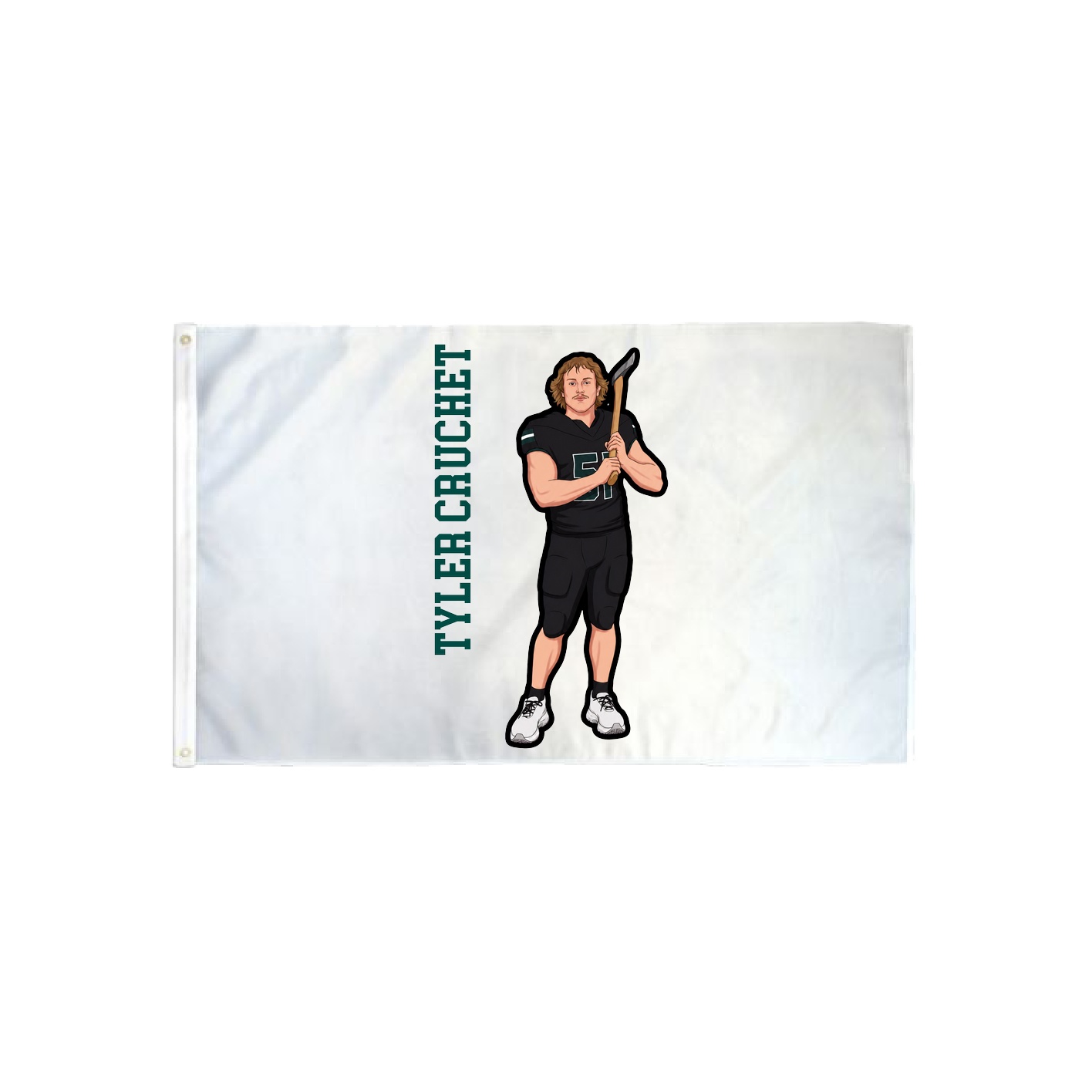 3x5 Flag — Name Vertical in Classic
