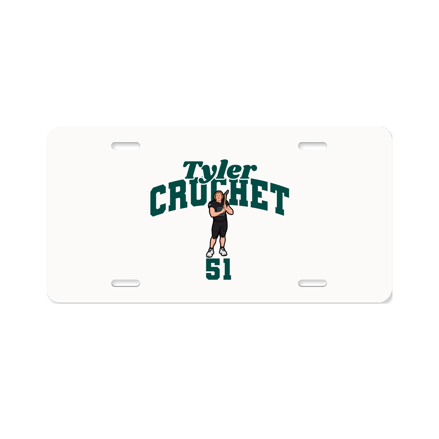License Plate — Signature Arch in Classic