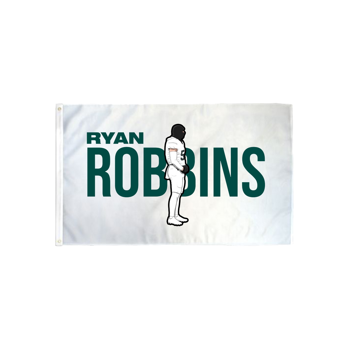 3x5 Flag — Player Name in Classic