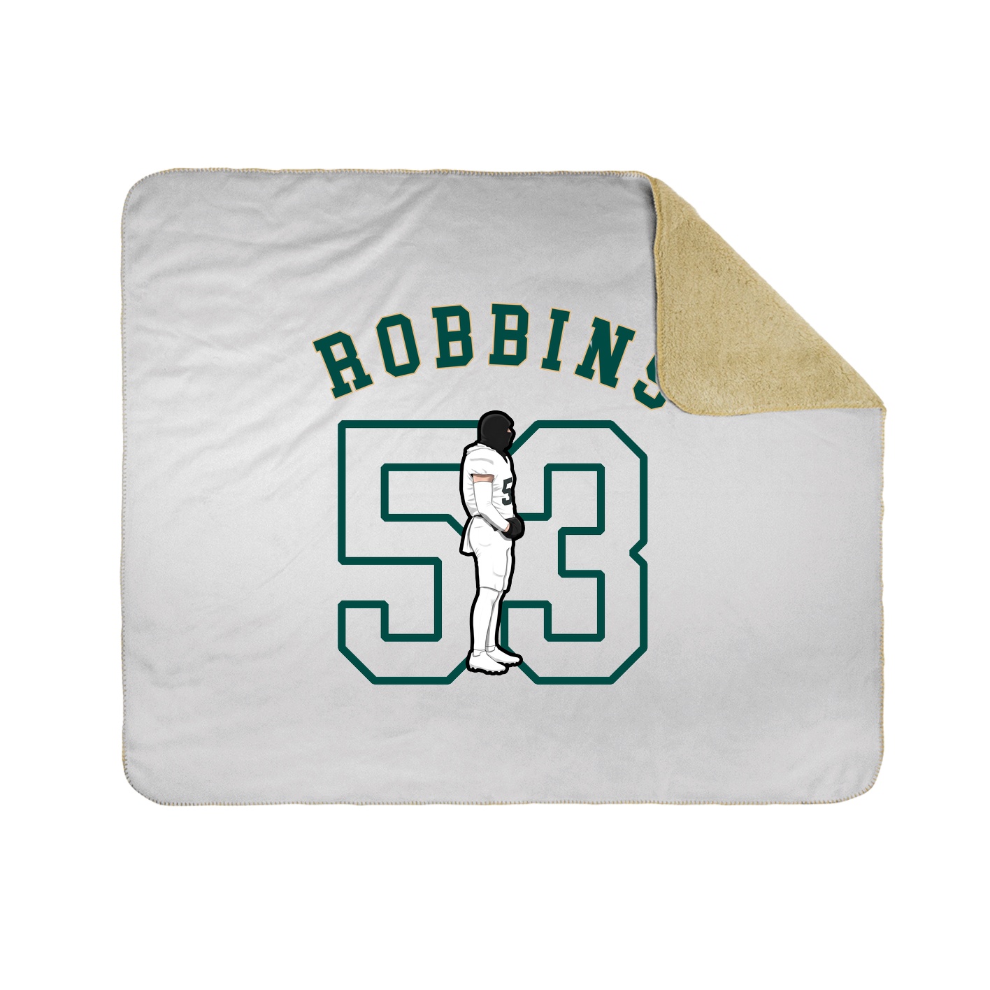 Throw Blanket — Shirsey Arch in White