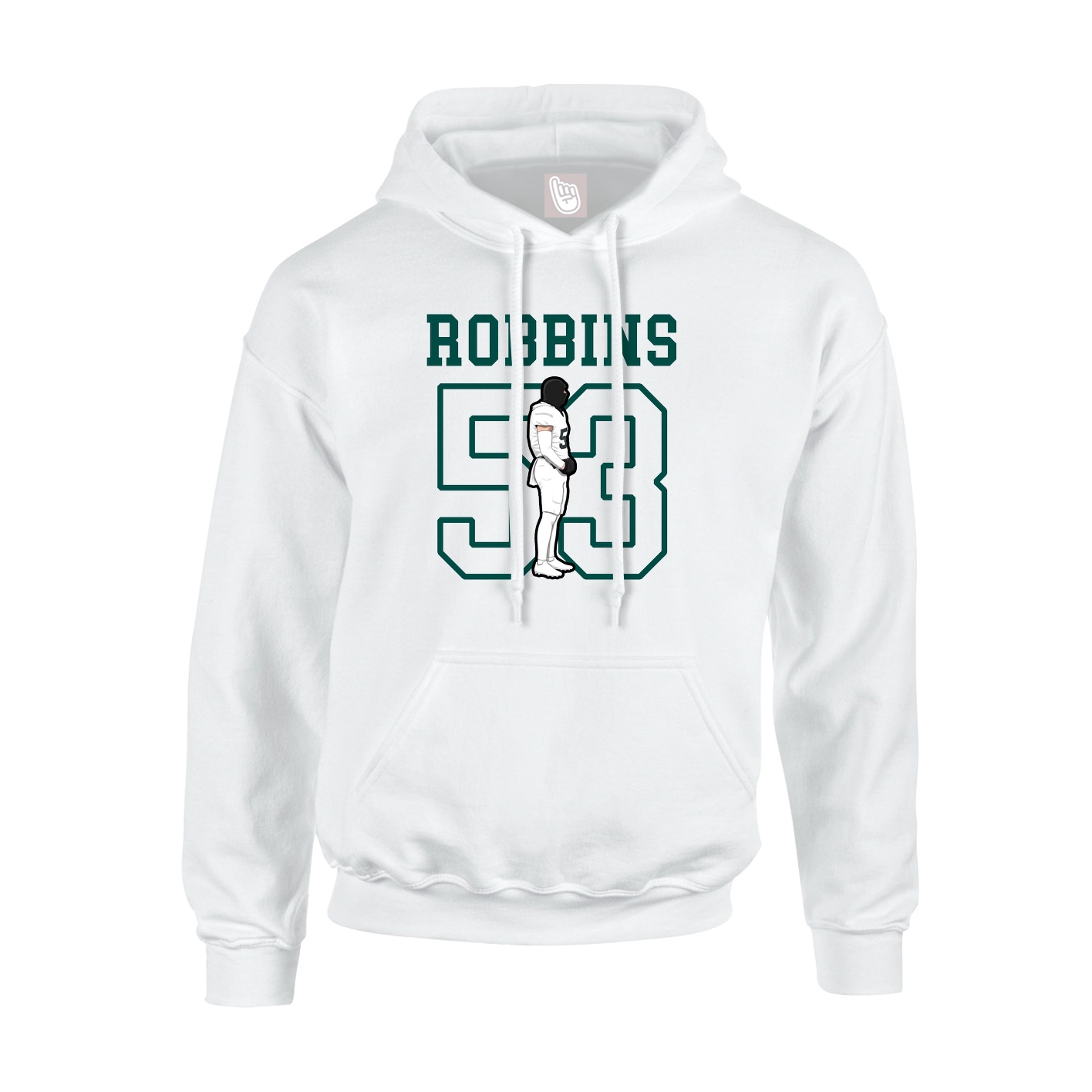 Youth Hoodie — Shirsey in White