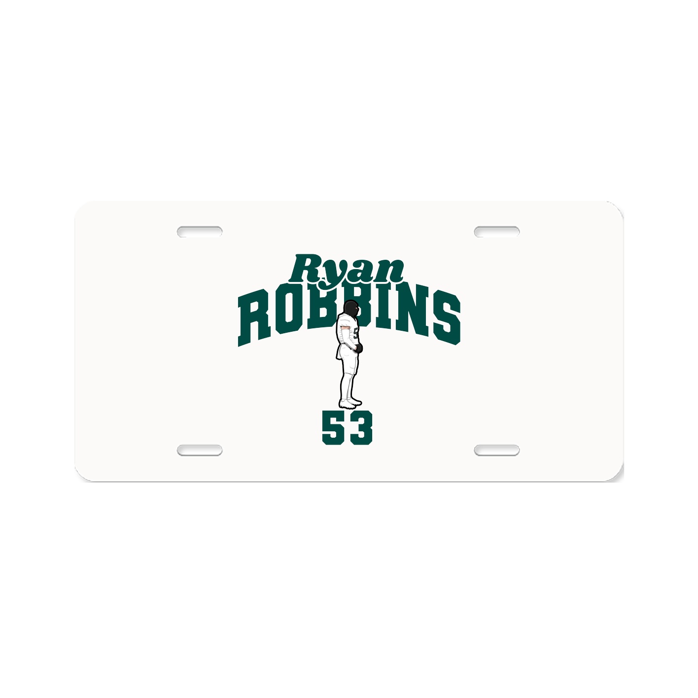 License Plate — Signature Arch in Classic