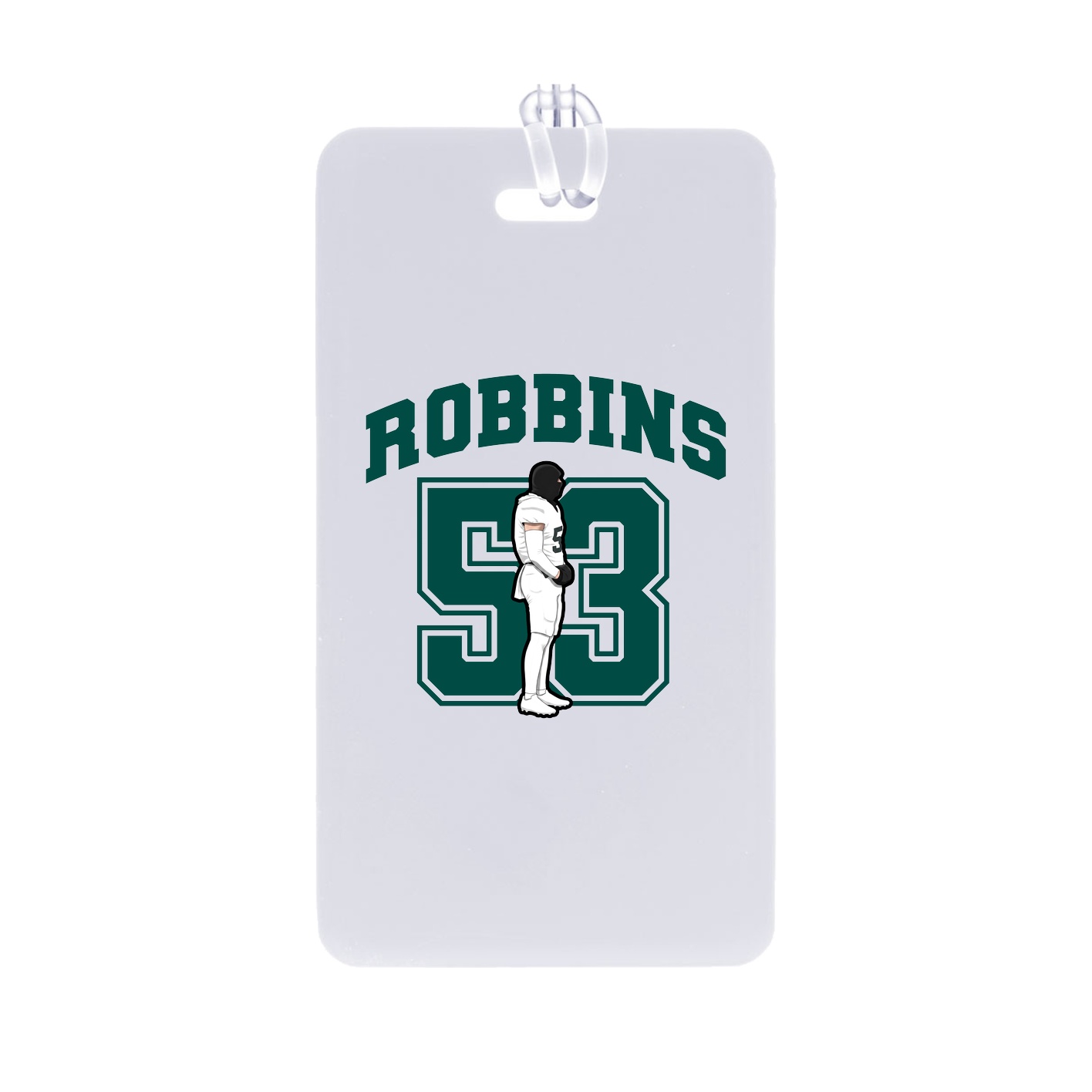 Bag Tag — Number in Classic