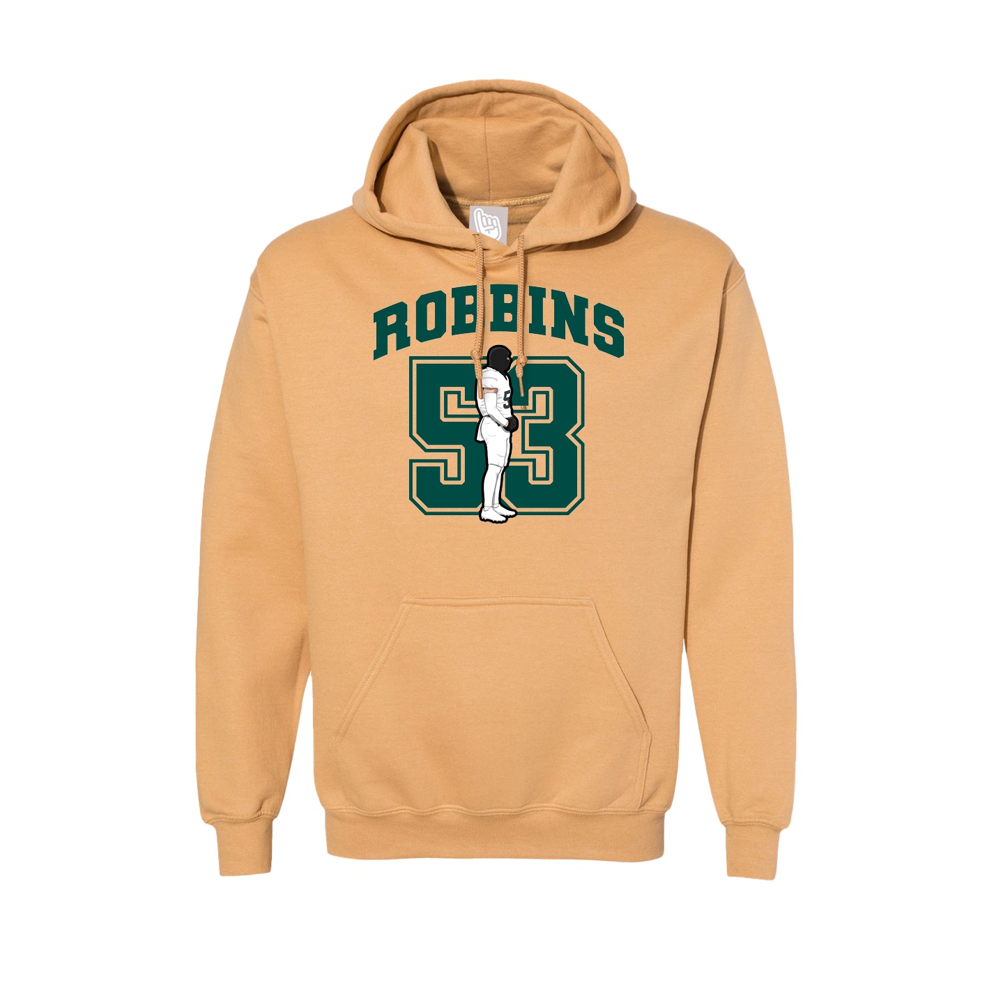 Hoodie — Number in Vegas Gold