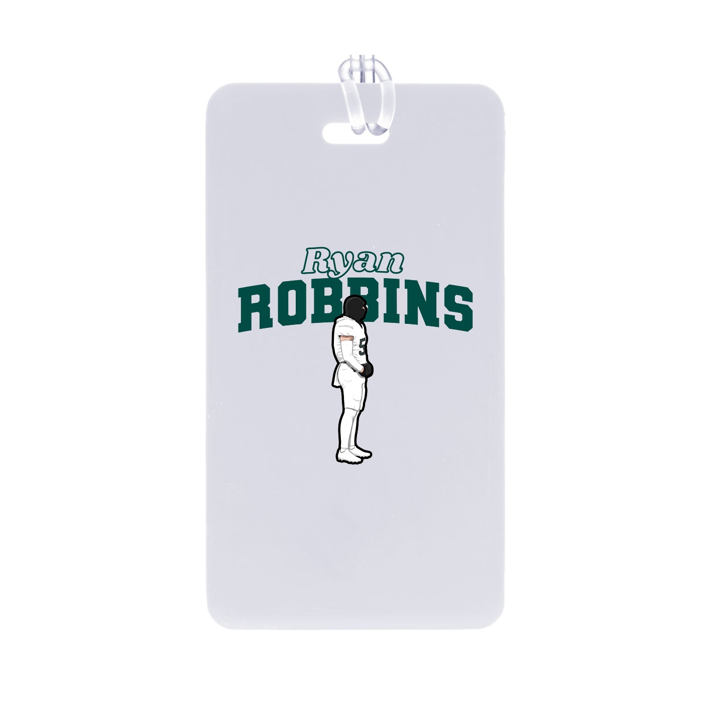 Bag Tag — Name Arch in Classic