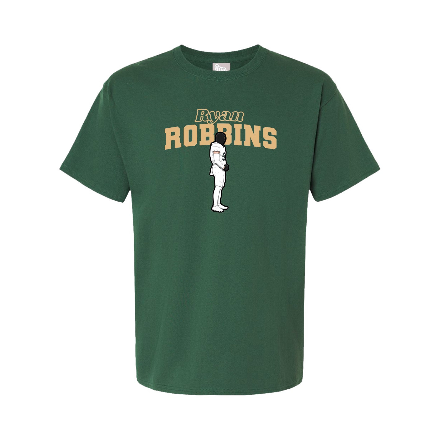 Tee — Name Arch in Green