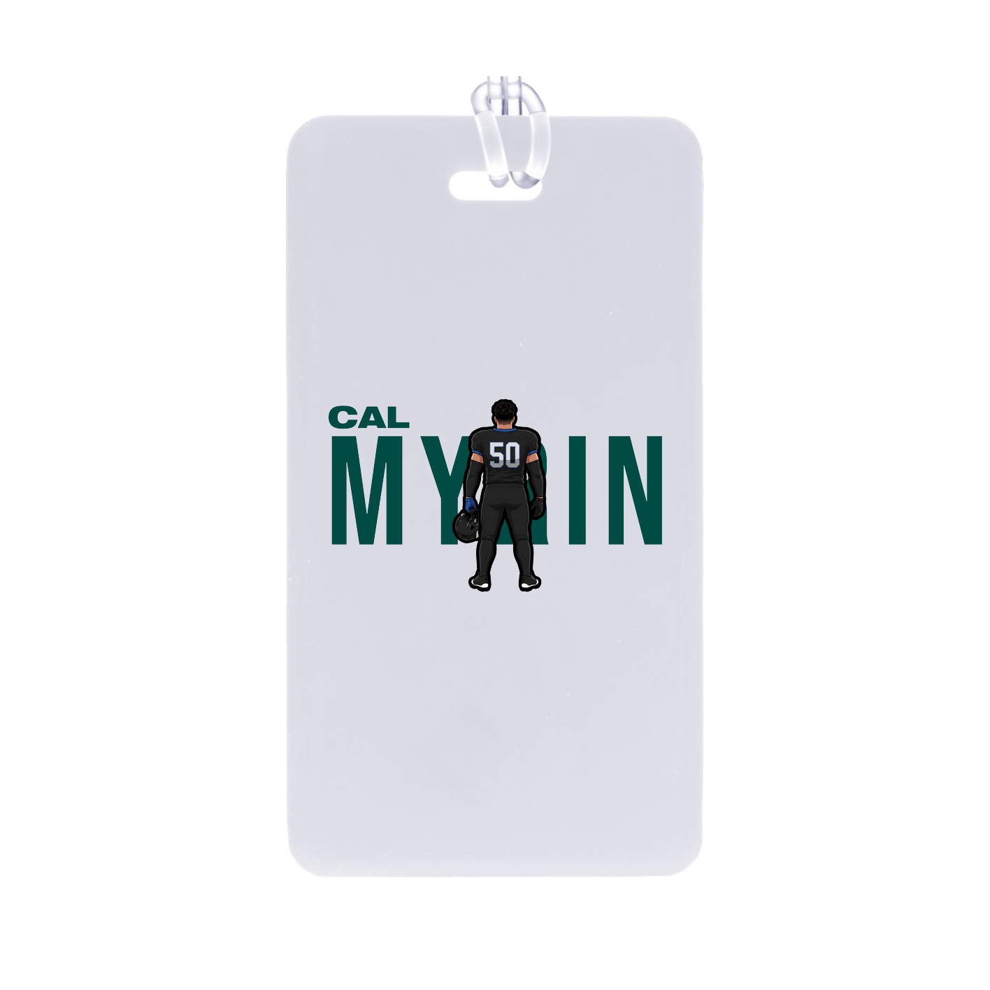 Bag Tag — Player Name in Classic