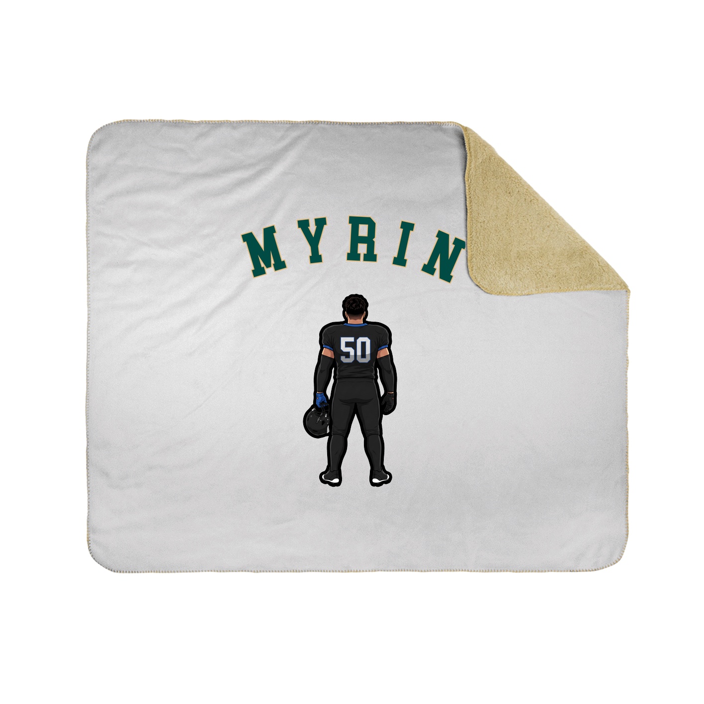 Throw Blanket — Shirsey Arch in White
