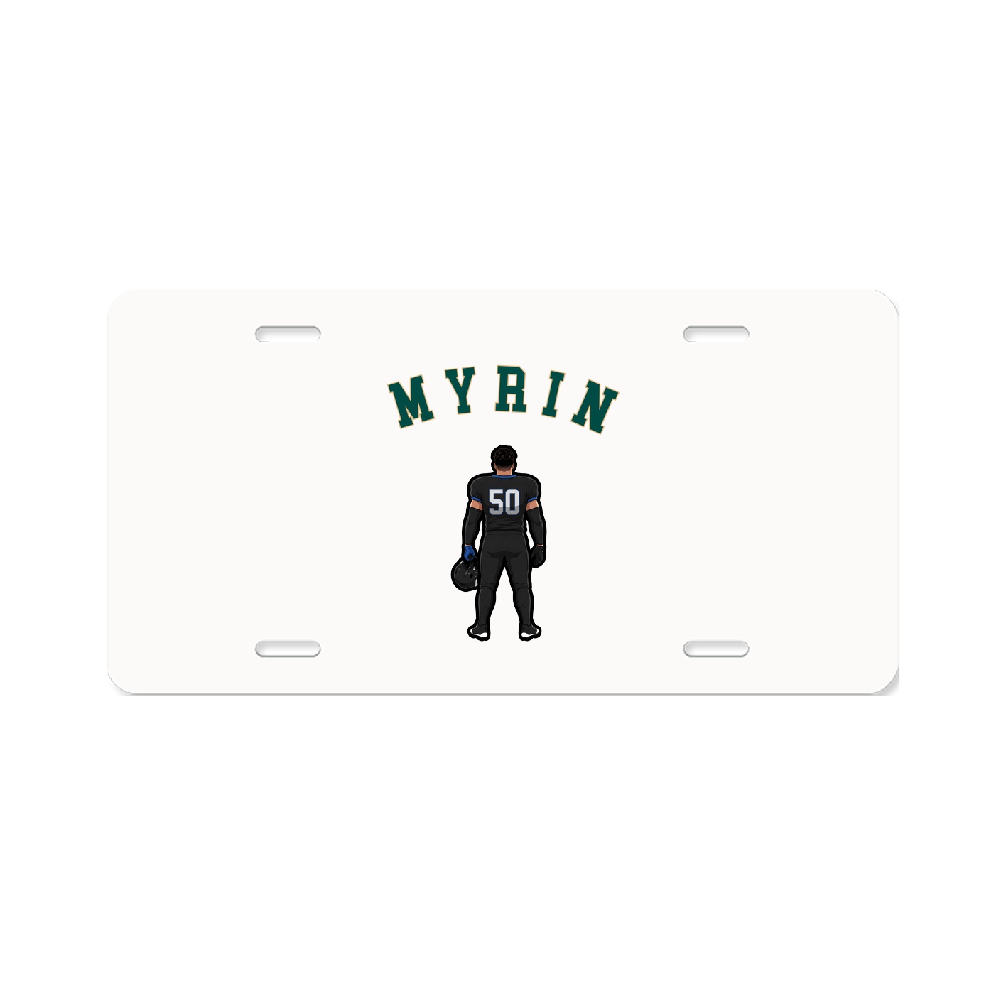 License Plate — Shirsey Arch in Classic