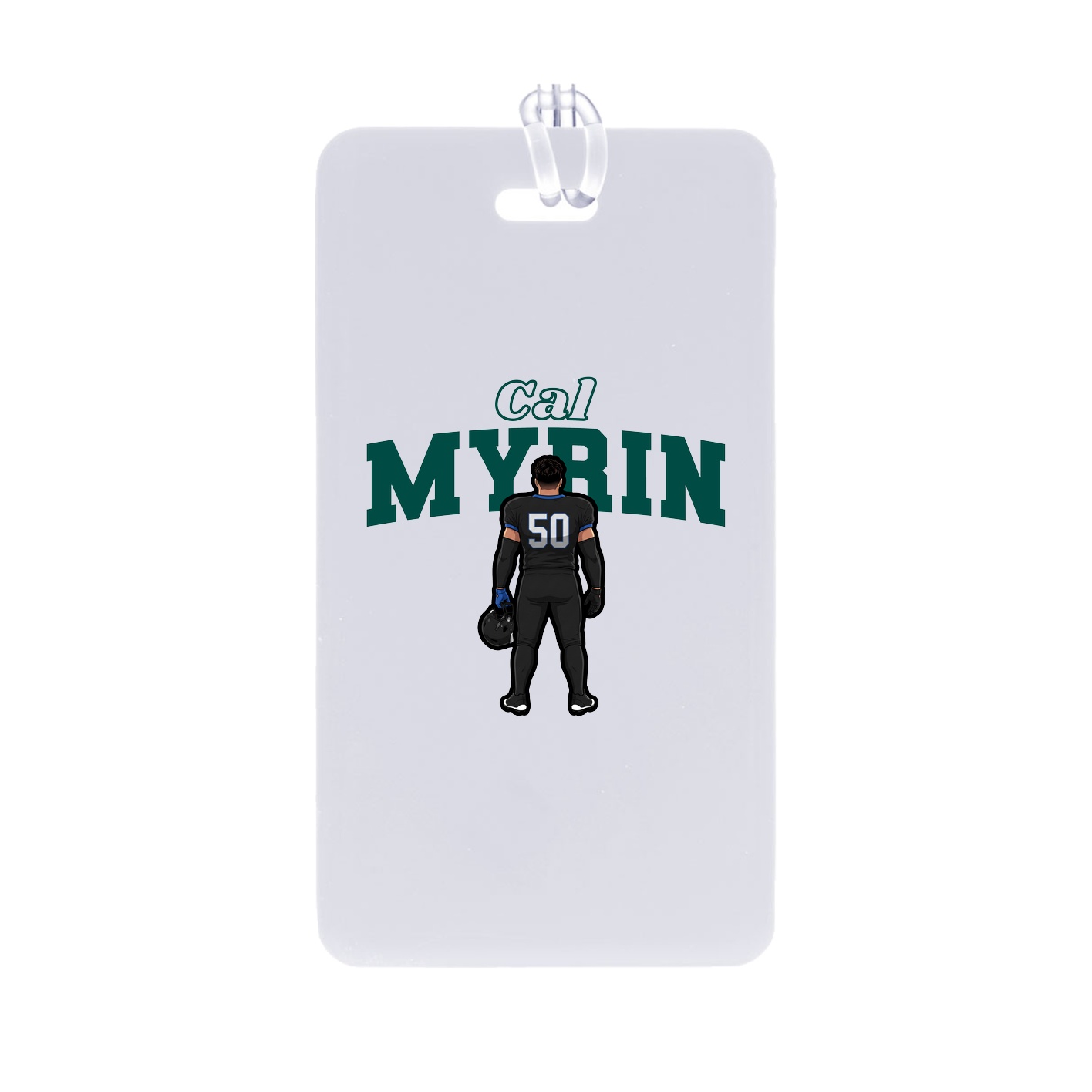 Bag Tag — Name Arch in Classic