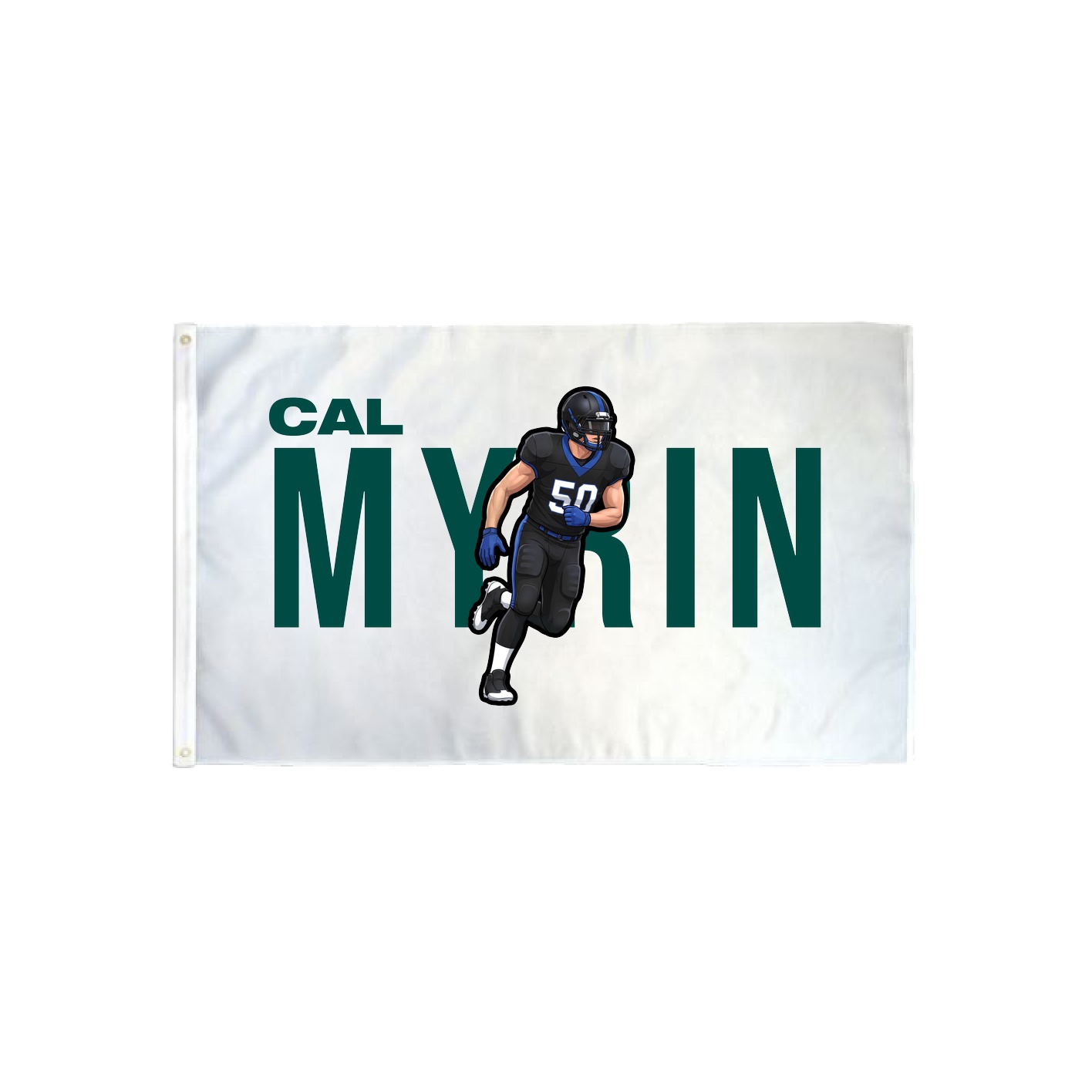 3x5 Flag — Player Name in Classic
