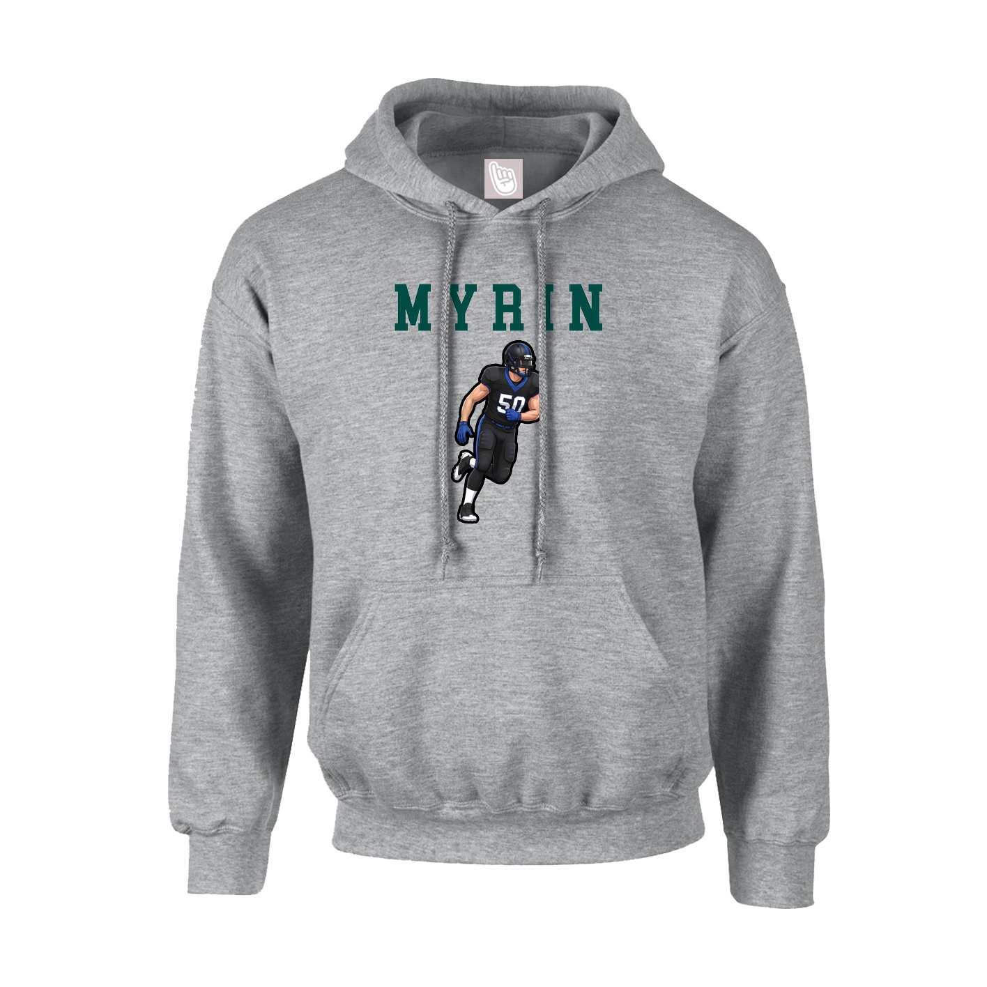 Hoodie — Shirsey in Grey