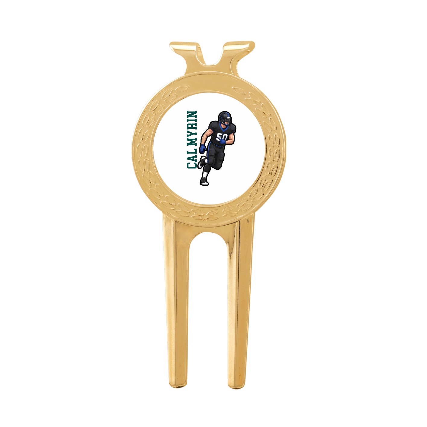 Divot Tool with Ball Marker — Name Vertical in Classic