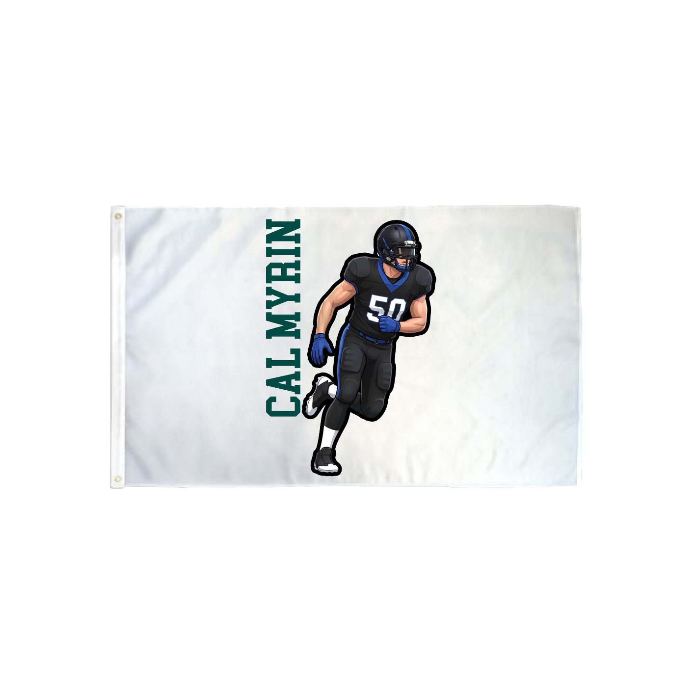 3x5 Flag — Name Vertical in Classic