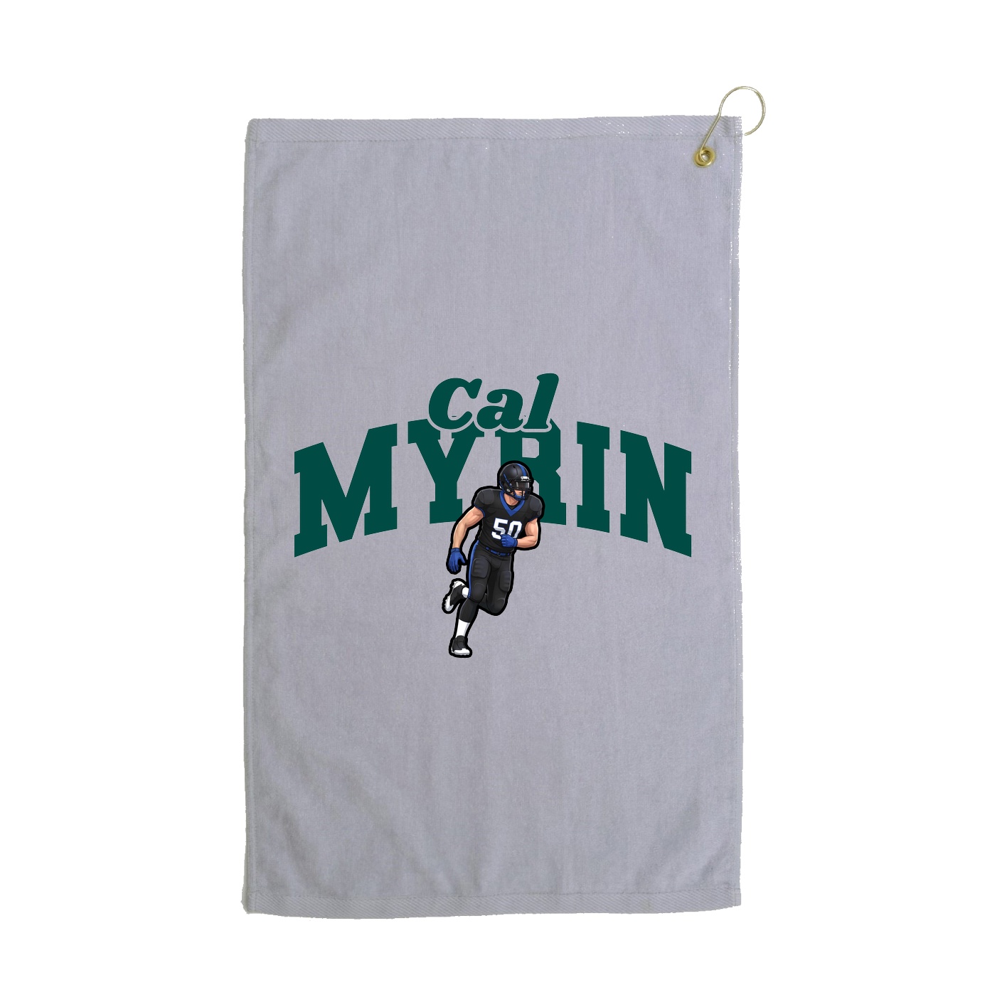 Golf Towel — Signature Arch in Grey