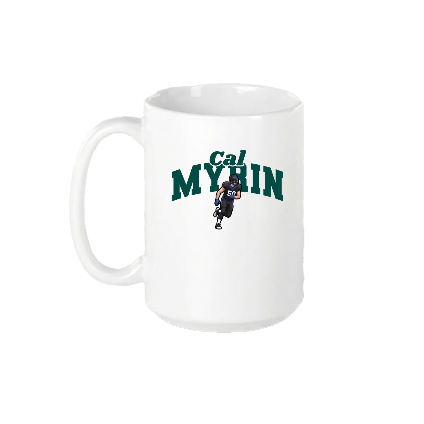 15oz Coffee Mug — Signature Arch in White
