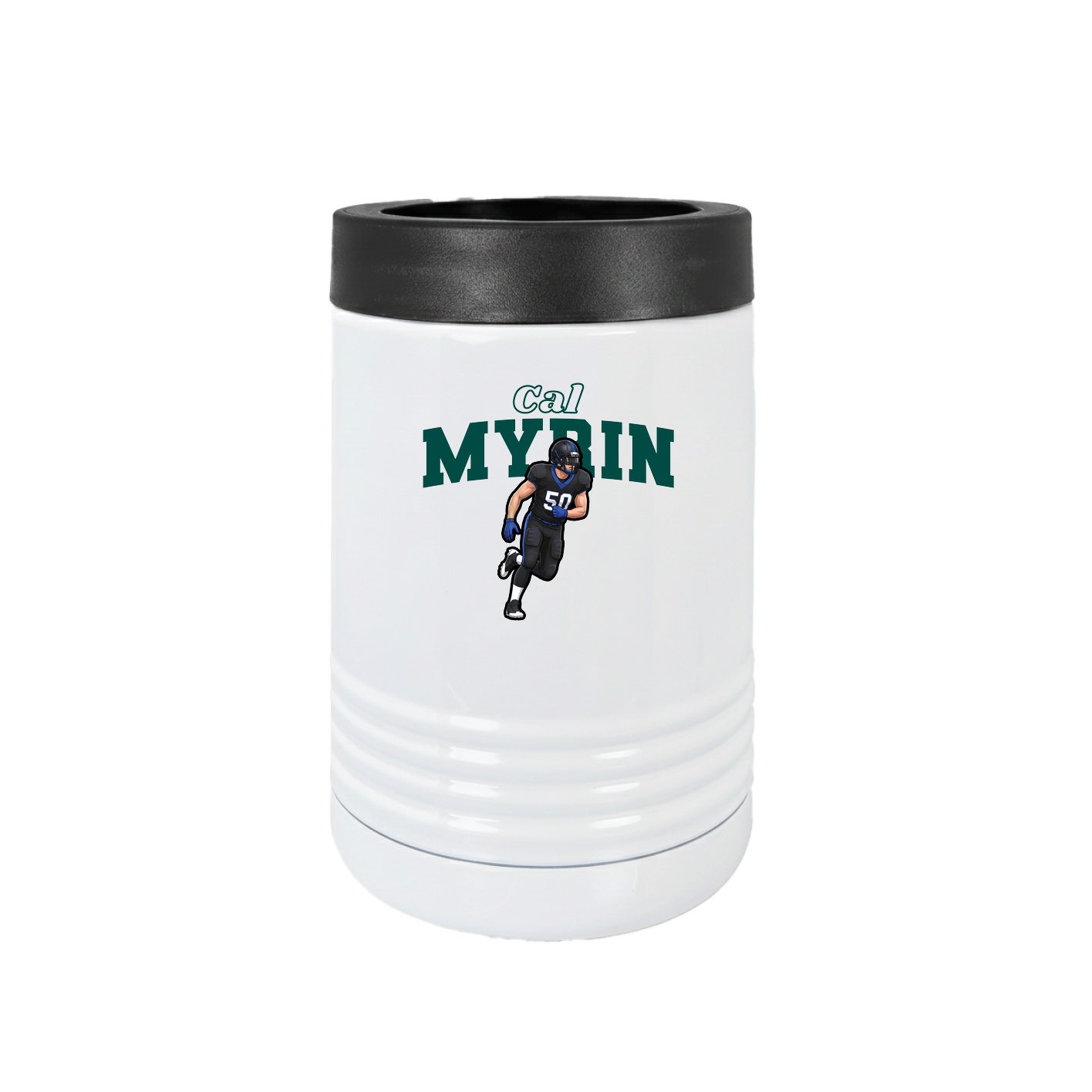 Beverage Holder — Name Arch in White