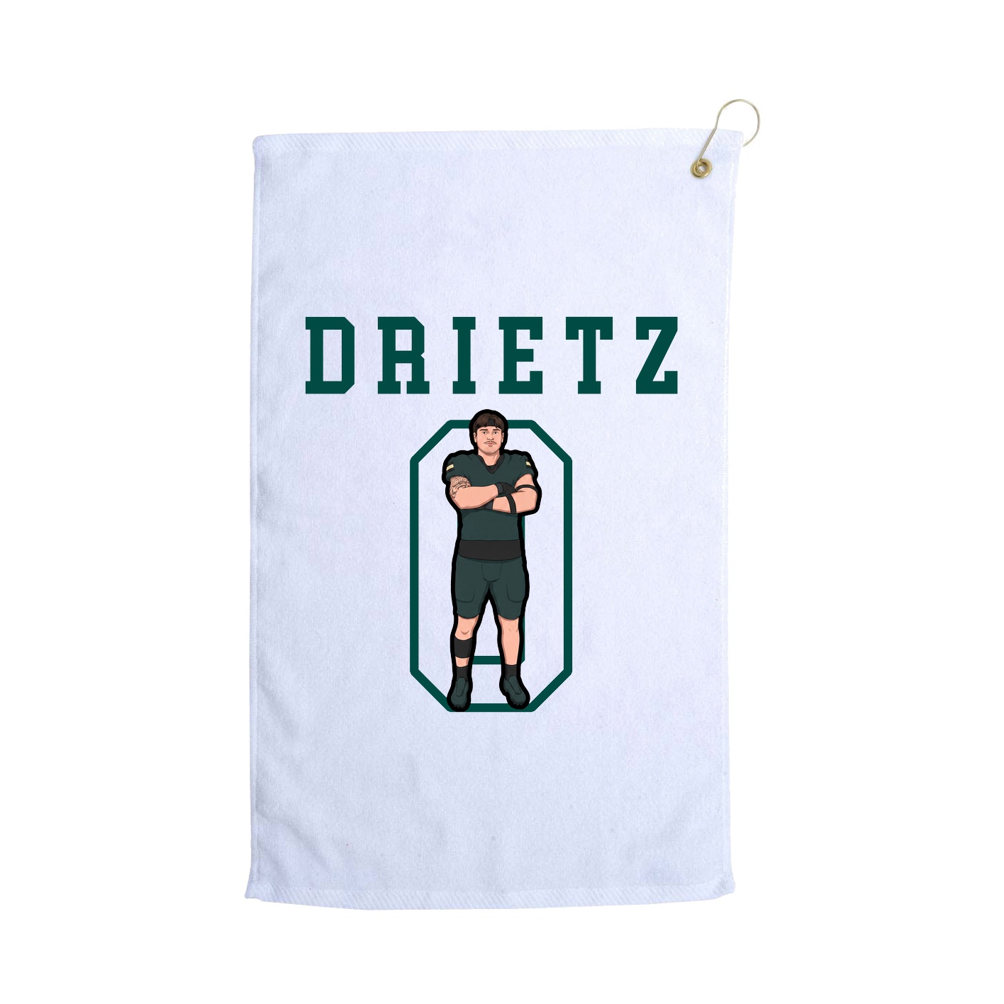 Golf Towel — Shirsey in White