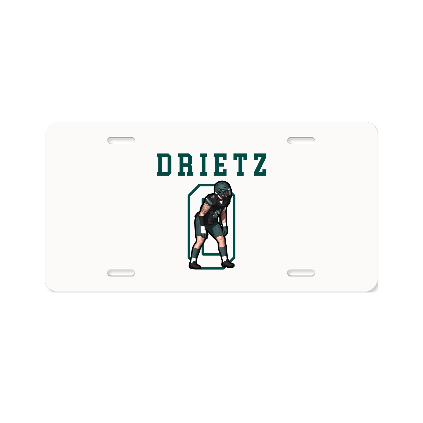License Plate — Shirsey in Classic