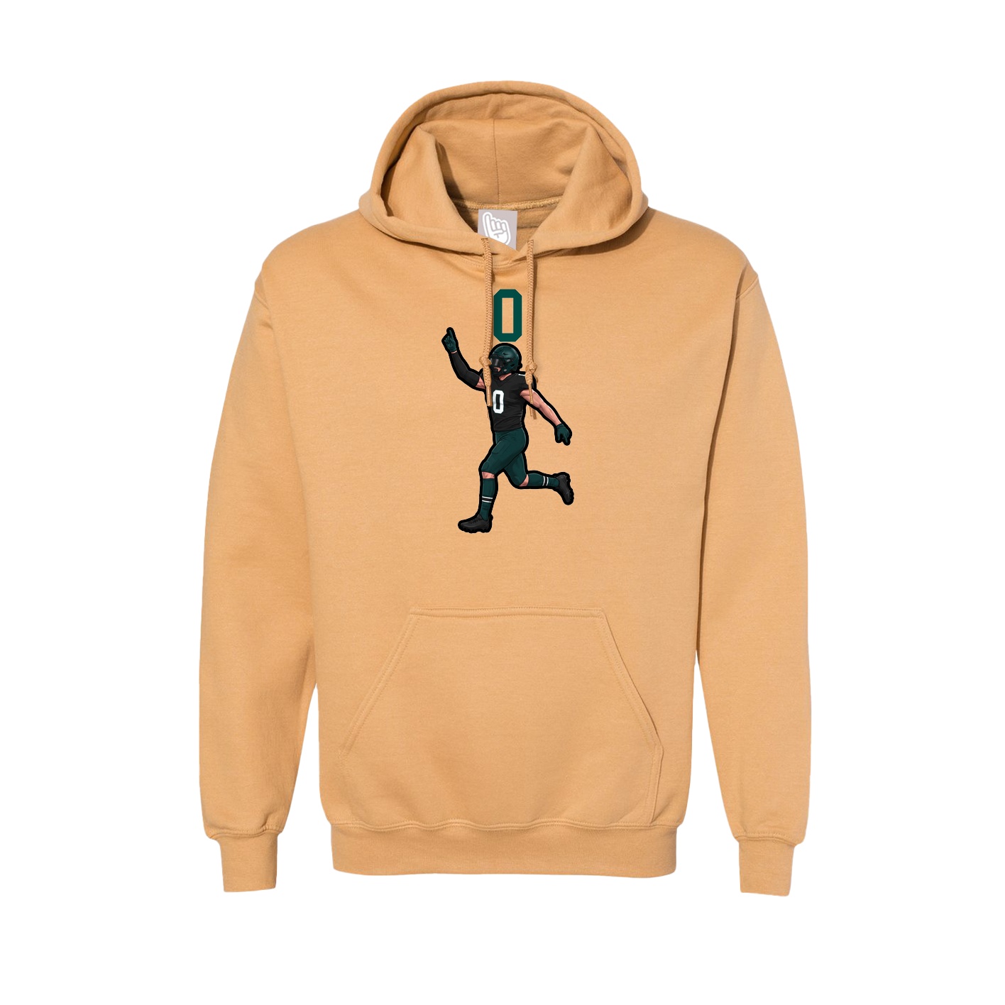 Hoodie — Number Top in Vegas Gold
