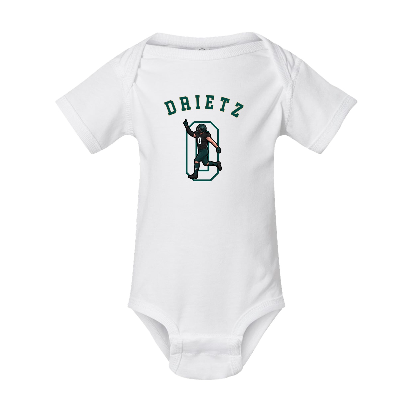 Baby Onesie — Shirsey Arch in White