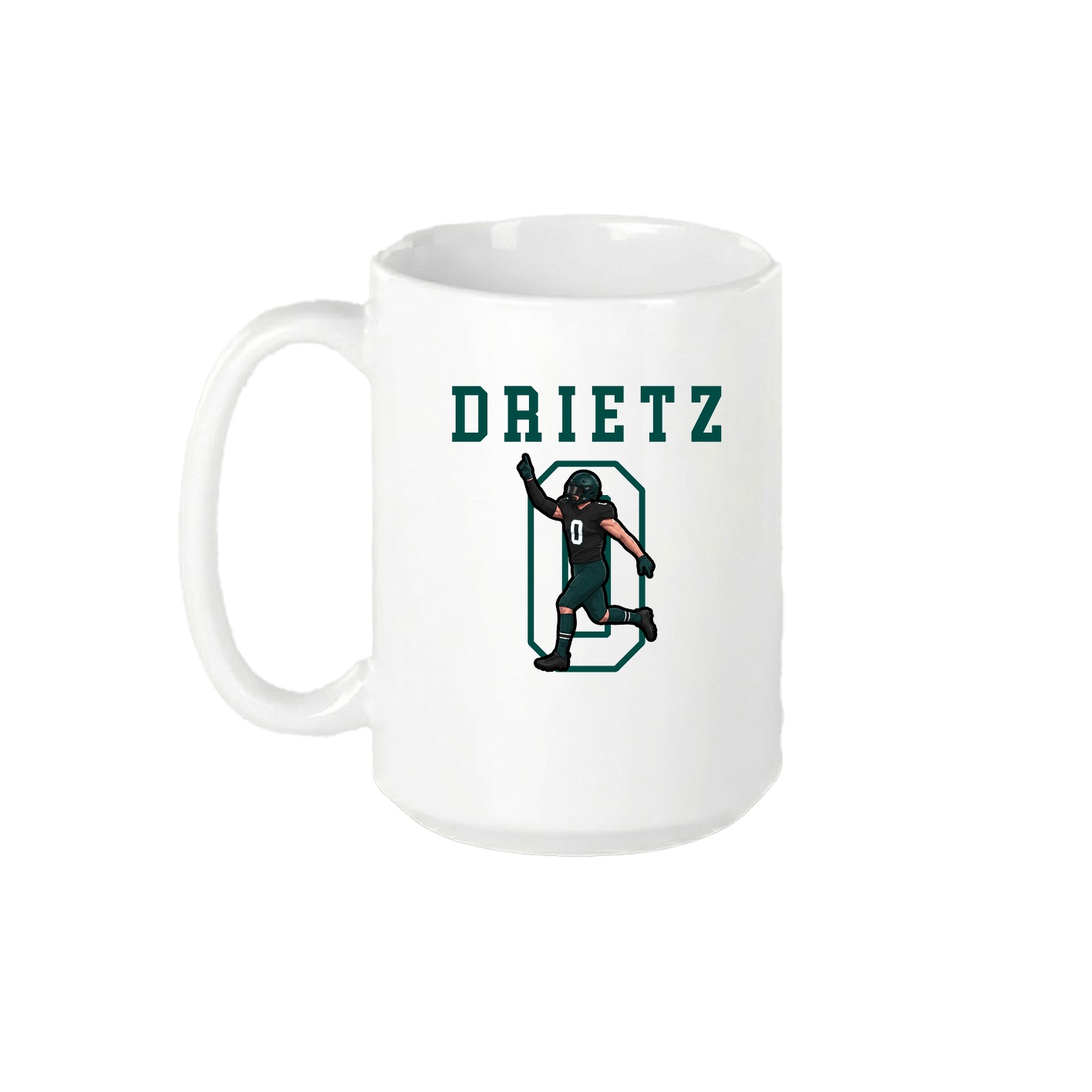 15oz Coffee Mug — Shirsey in White
