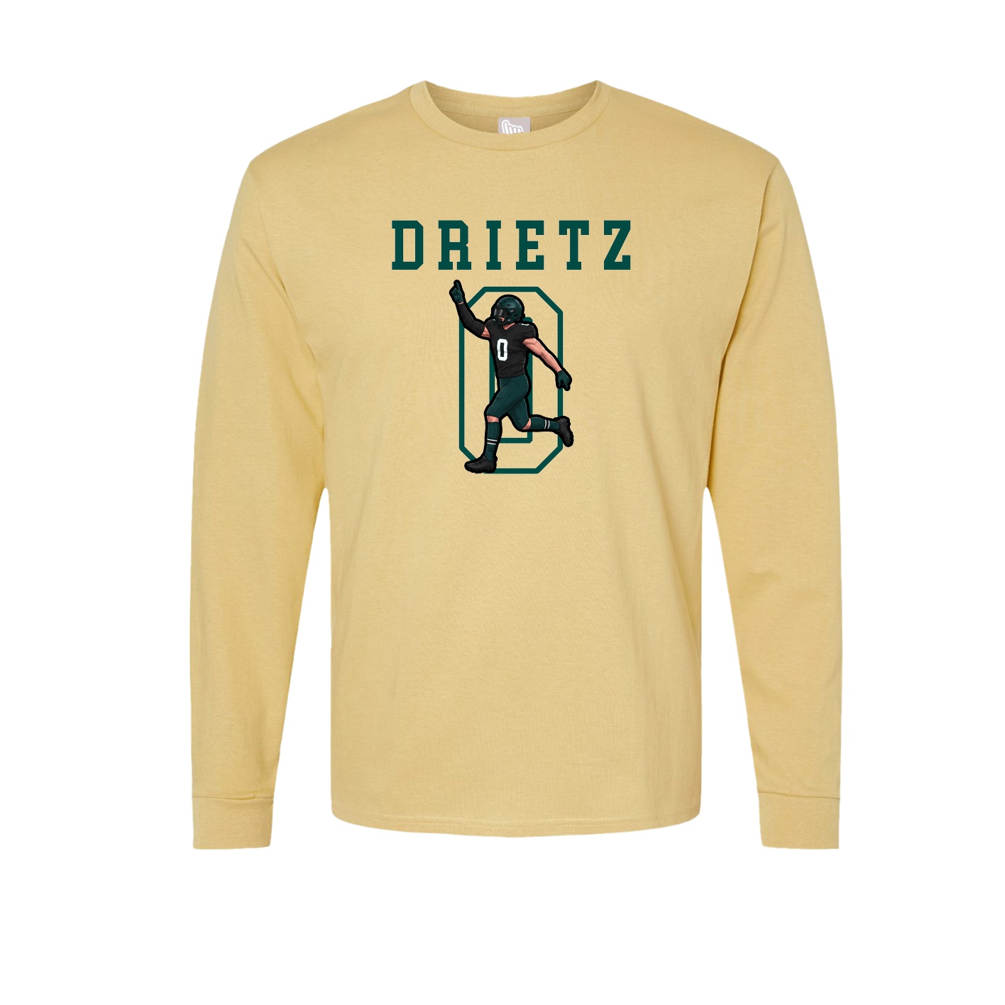 Long Sleeve Tee — Shirsey in Vegas Gold