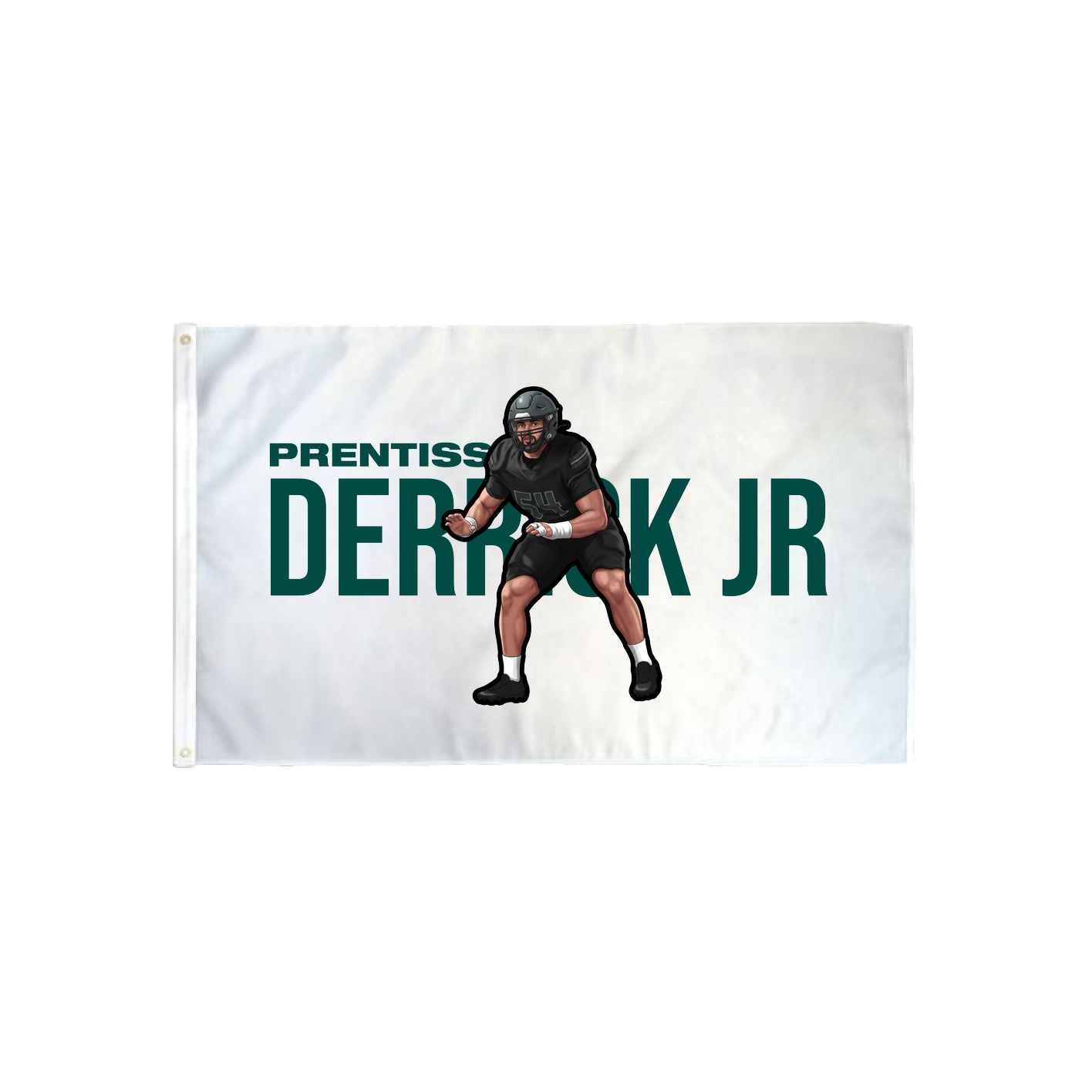 3x5 Flag — Player Name in Classic