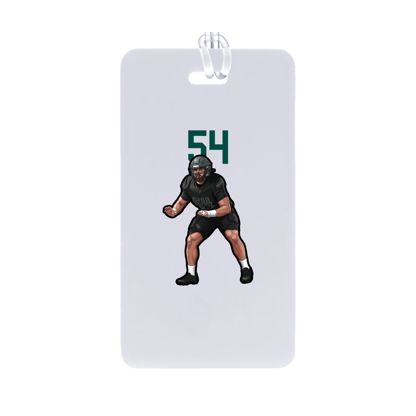 Bag Tag — Number Top in Classic