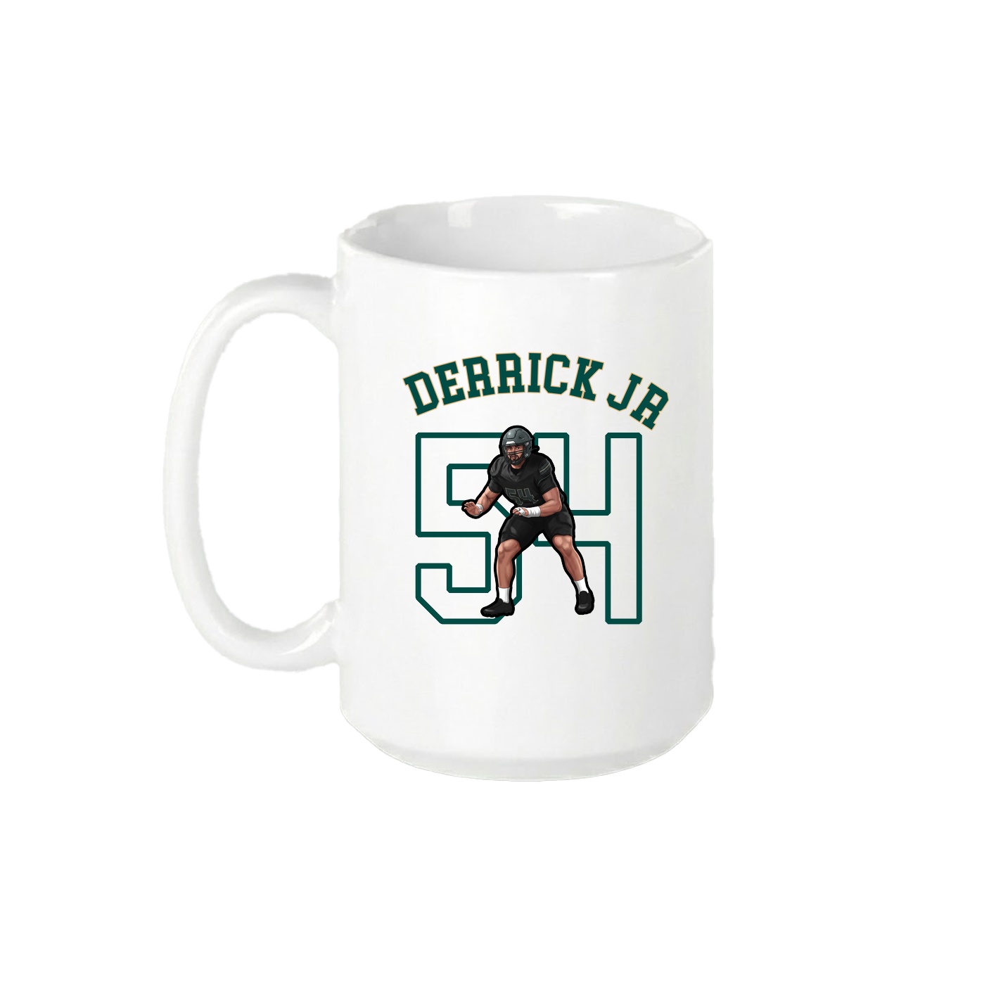 15oz Coffee Mug — Shirsey Arch in White
