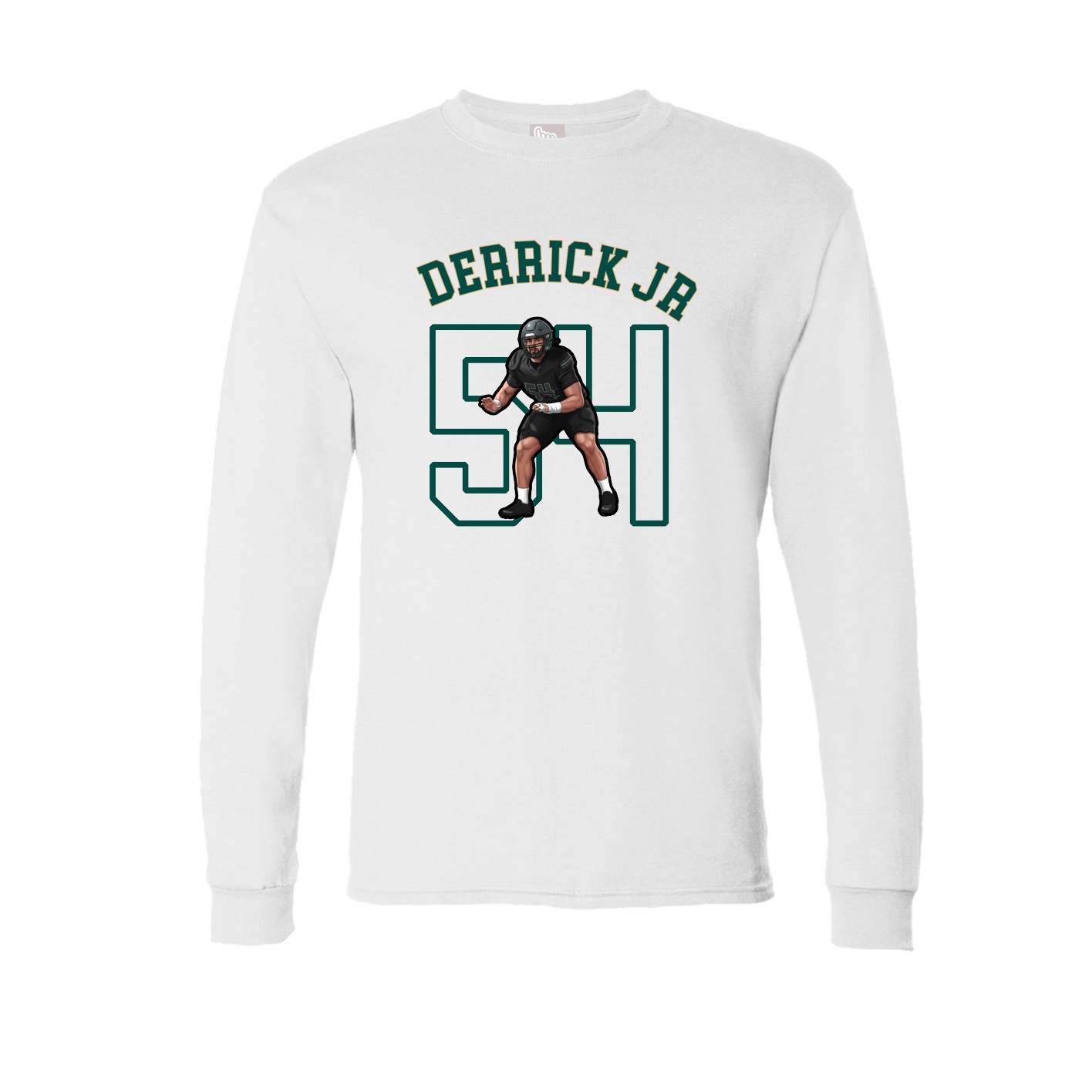 Long Sleeve Tee — Shirsey Arch in White