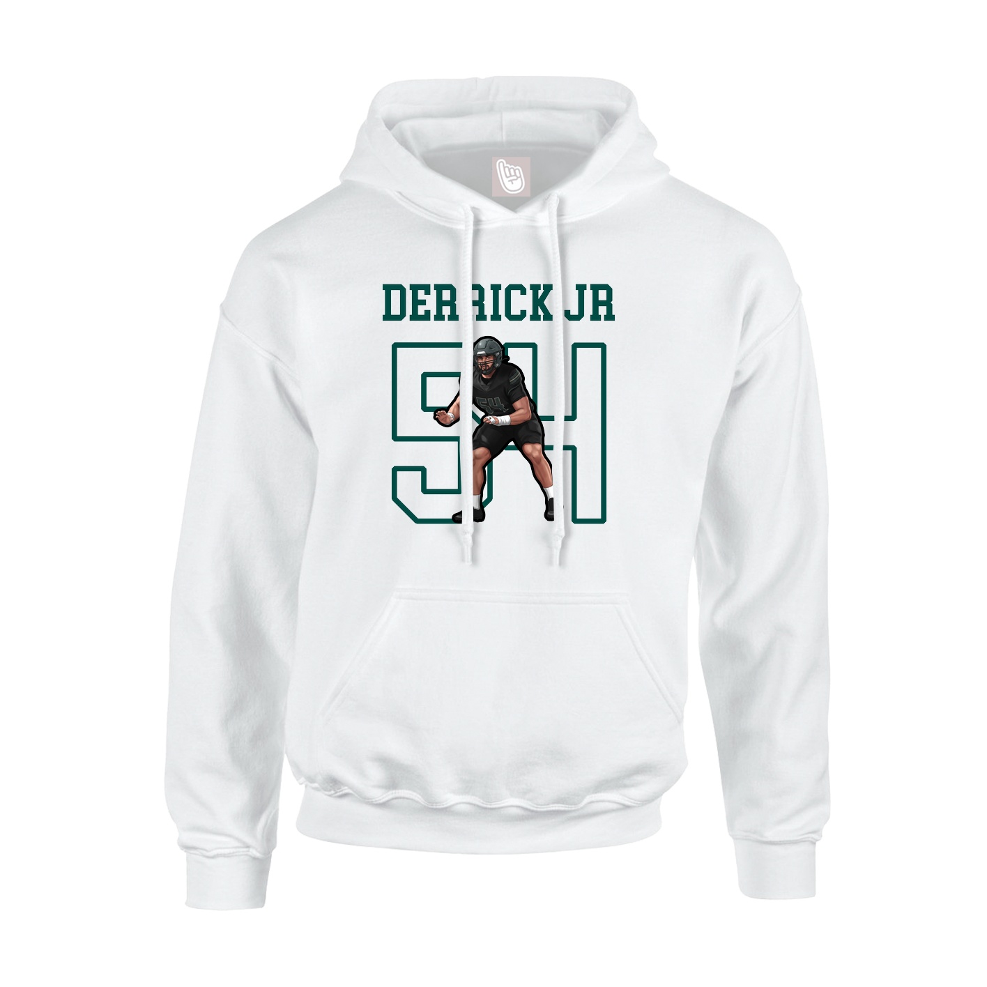 Youth Hoodie — Shirsey in White