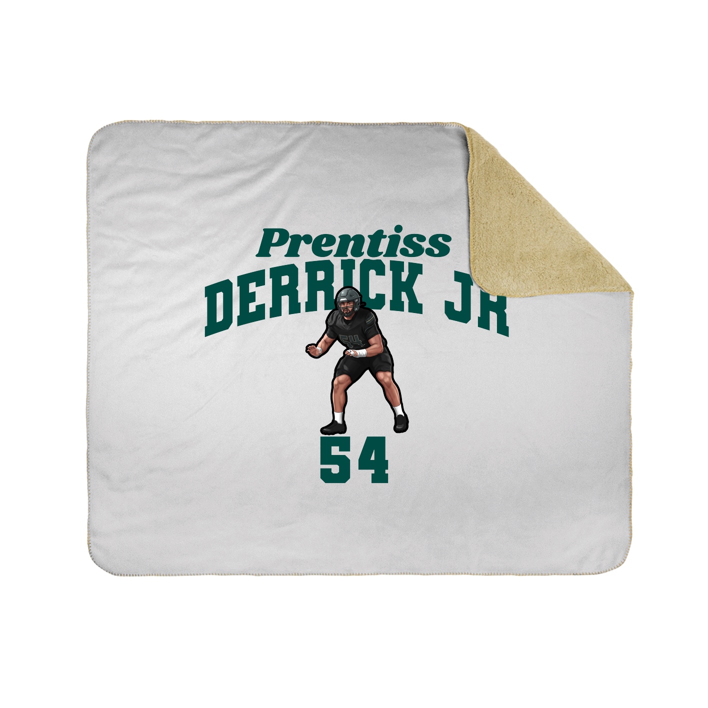 Throw Blanket — Signature Arch in White
