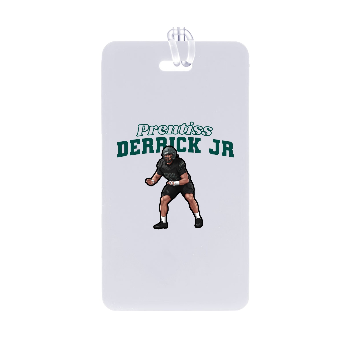 Bag Tag — Name Arch in Classic