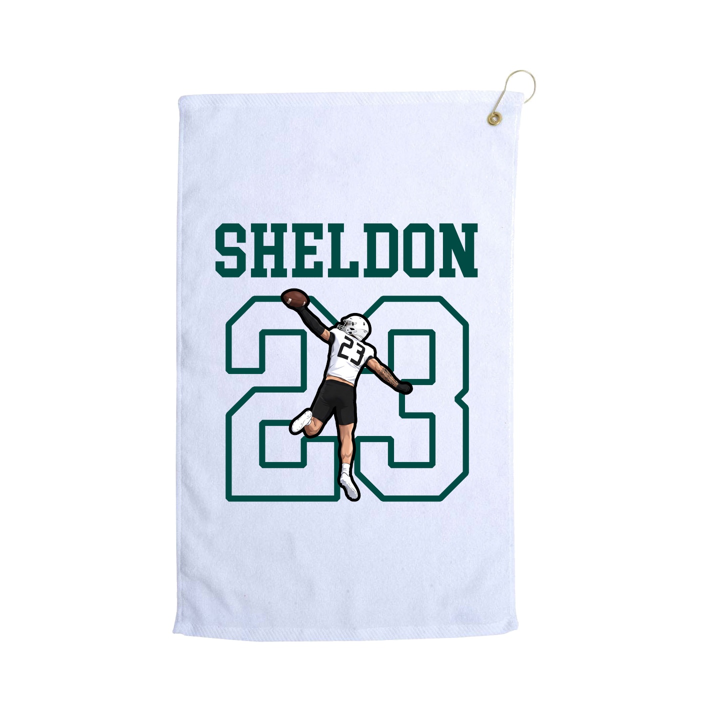 Golf Towel — Shirsey in White