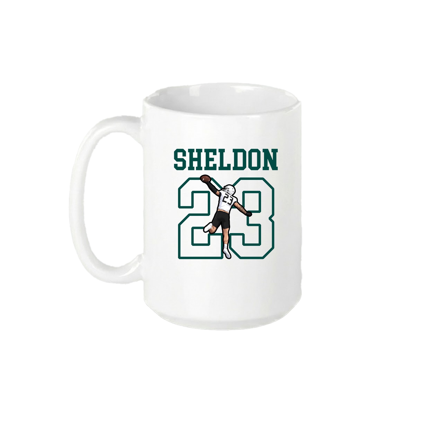 15oz Coffee Mug — Shirsey in White