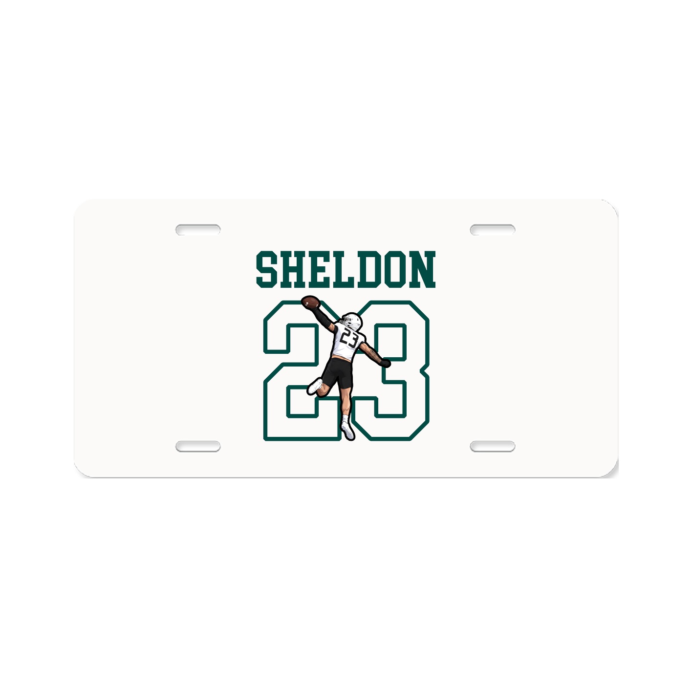 License Plate — Shirsey in Classic