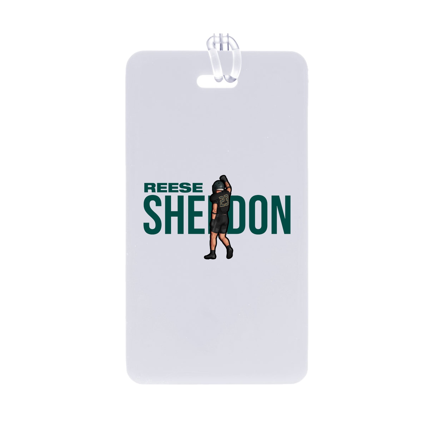 Bag Tag — Player Name in Classic