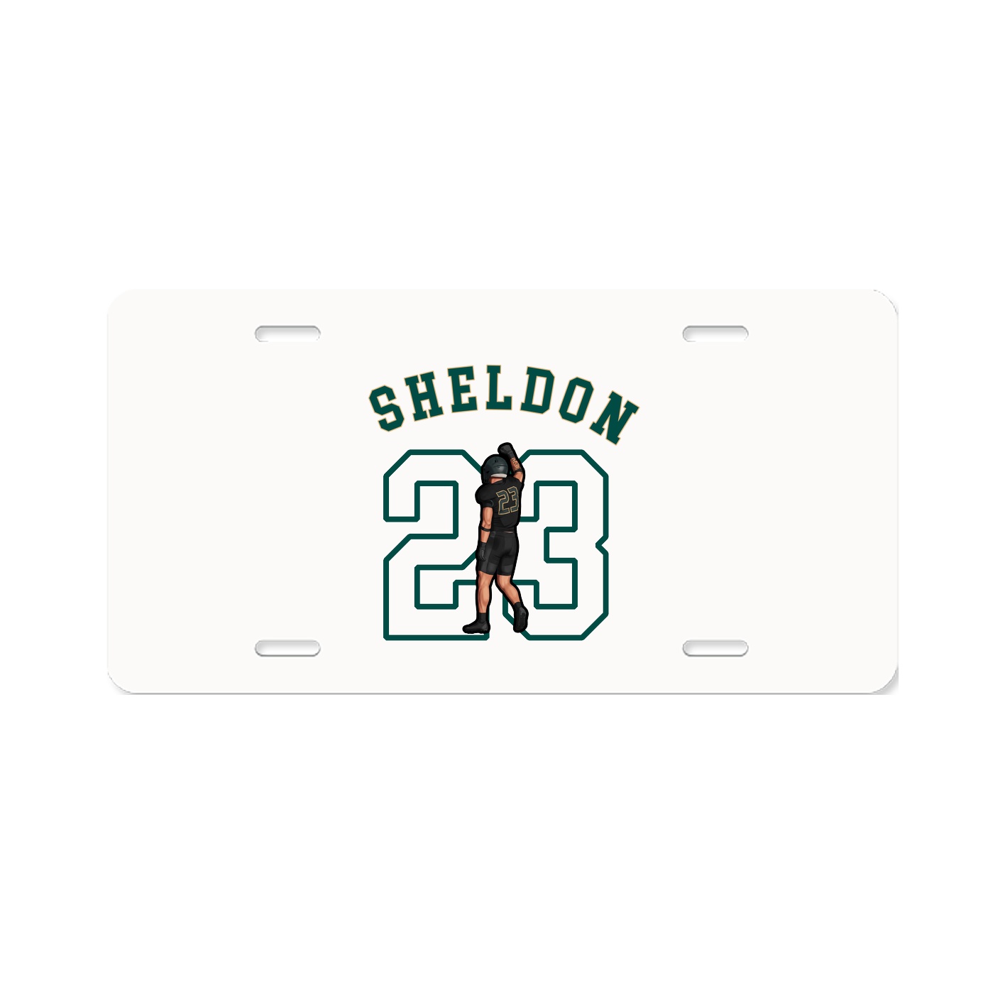License Plate — Shirsey Arch in Classic