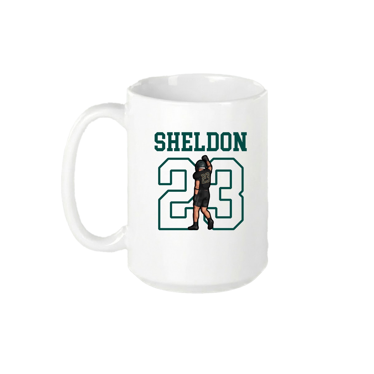 15oz Coffee Mug — Shirsey in White