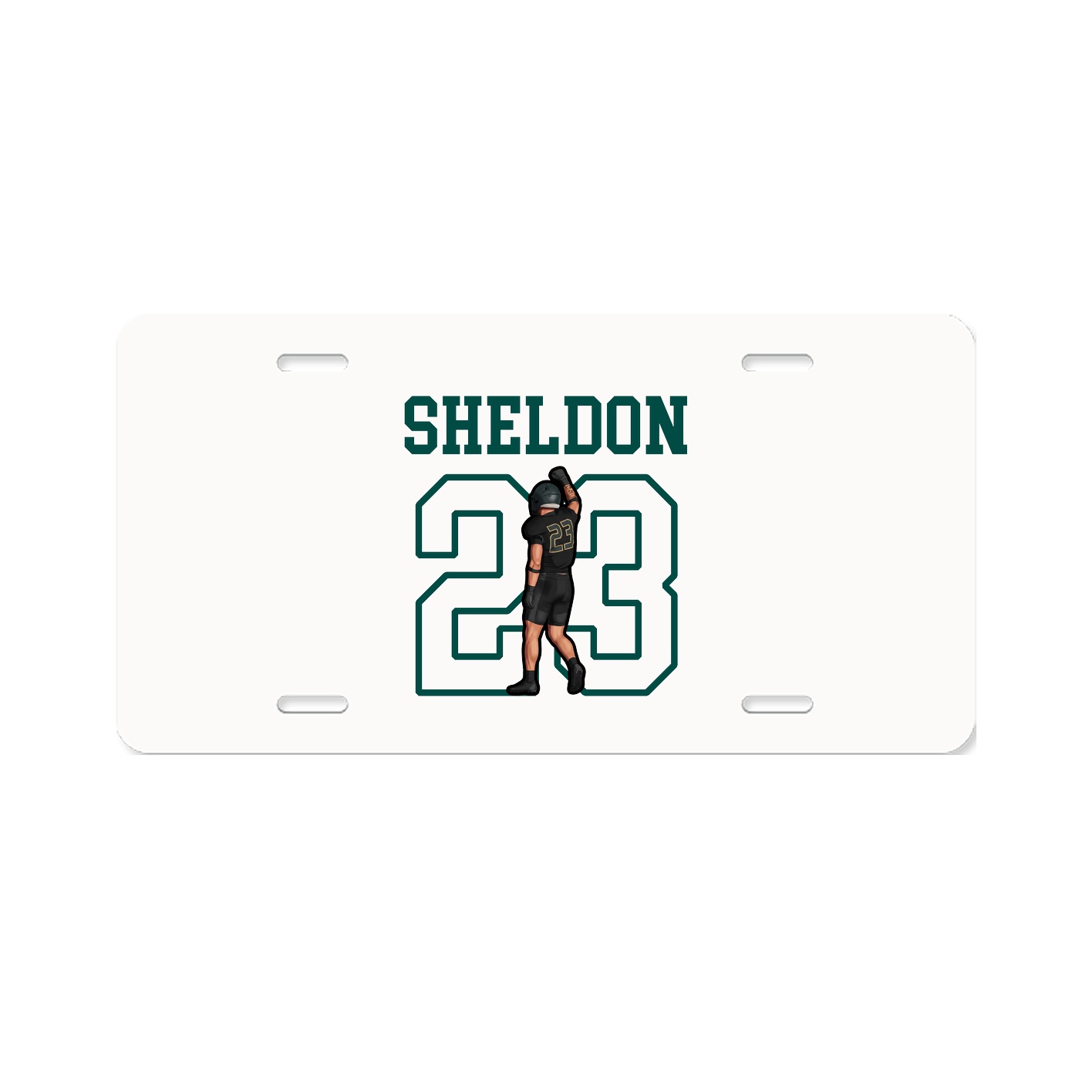 License Plate — Shirsey in Classic