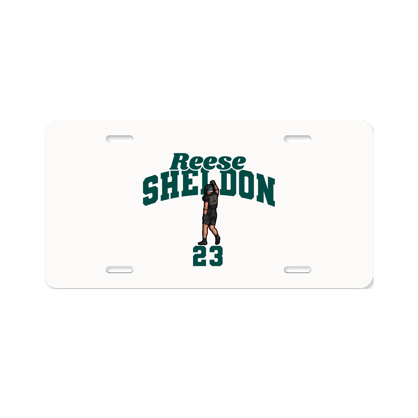 License Plate — Signature Arch in Classic