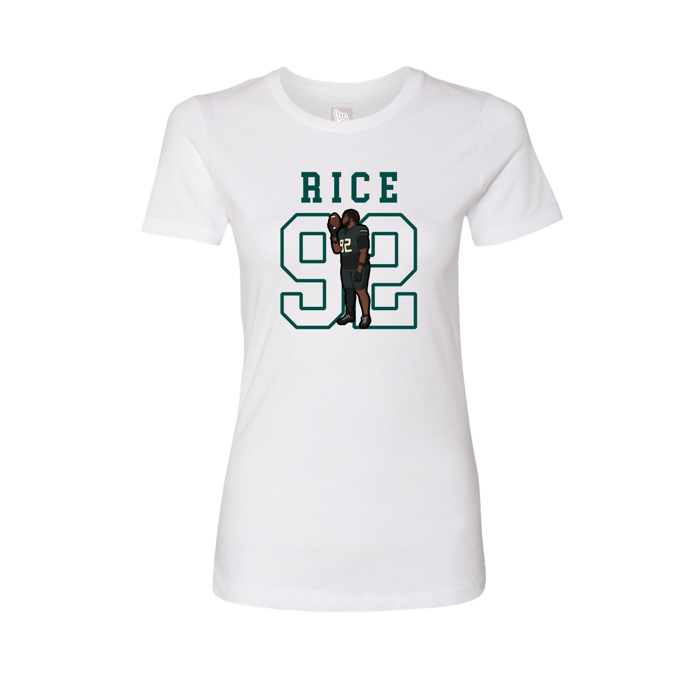 Fitted Women's Tee — Shirsey in White