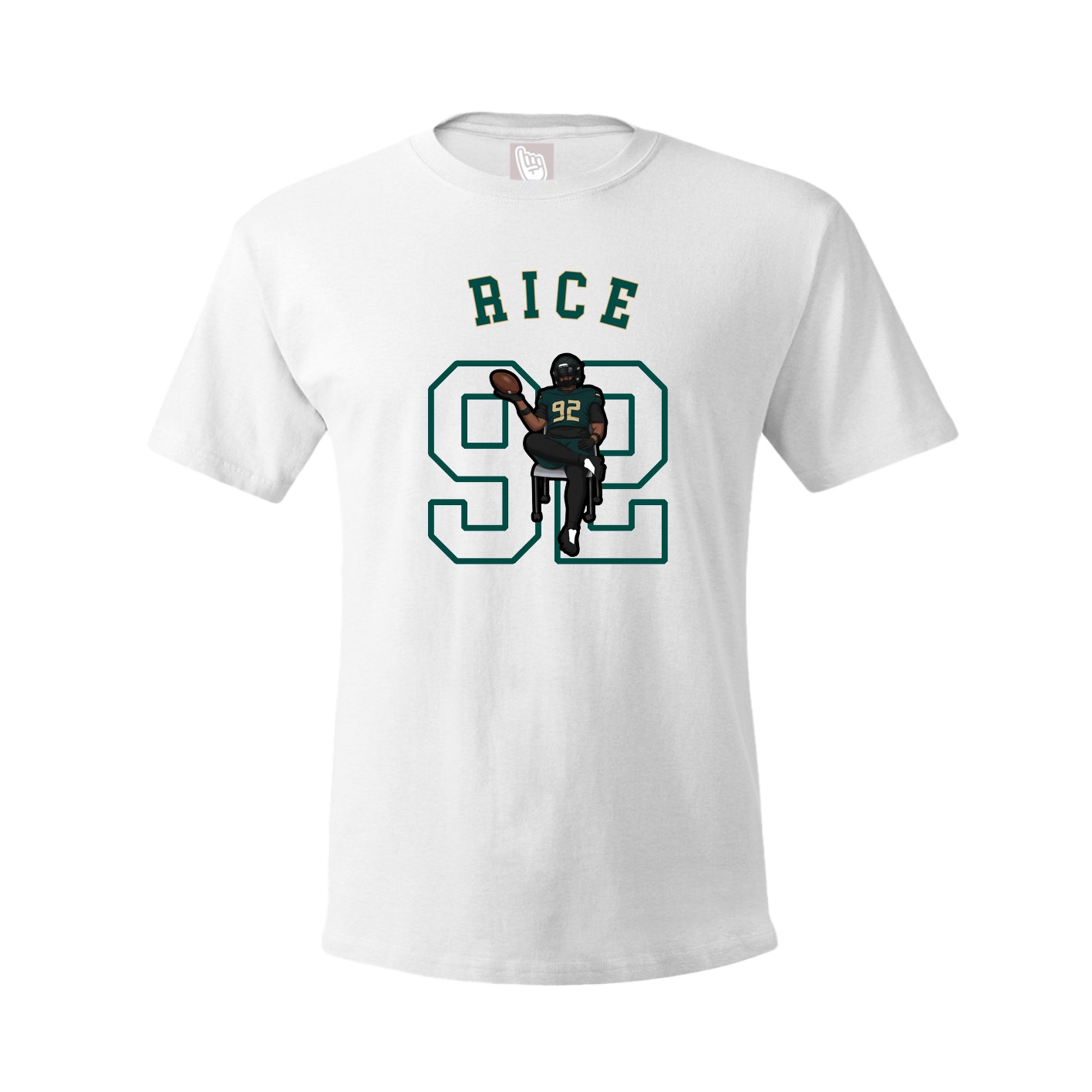 Tee — Shirsey Arch in White