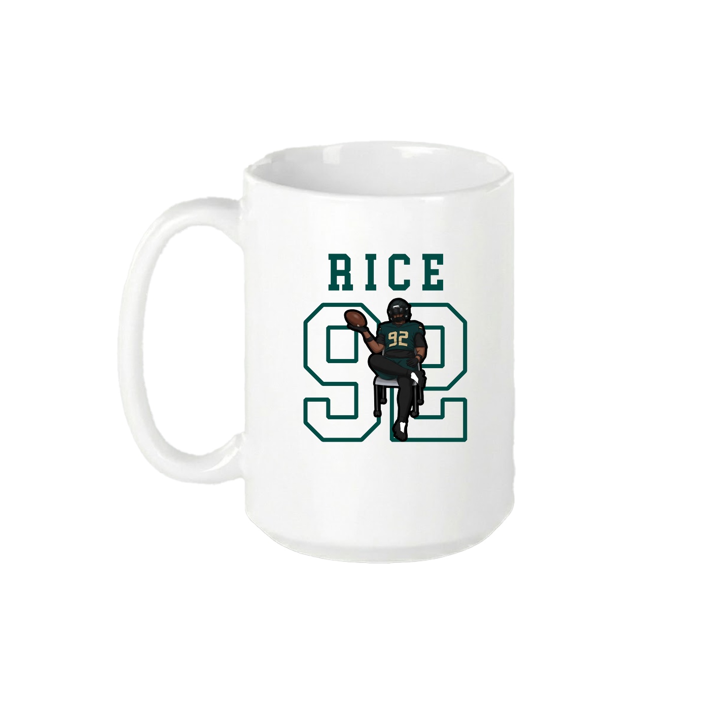 15oz Coffee Mug — Shirsey in White