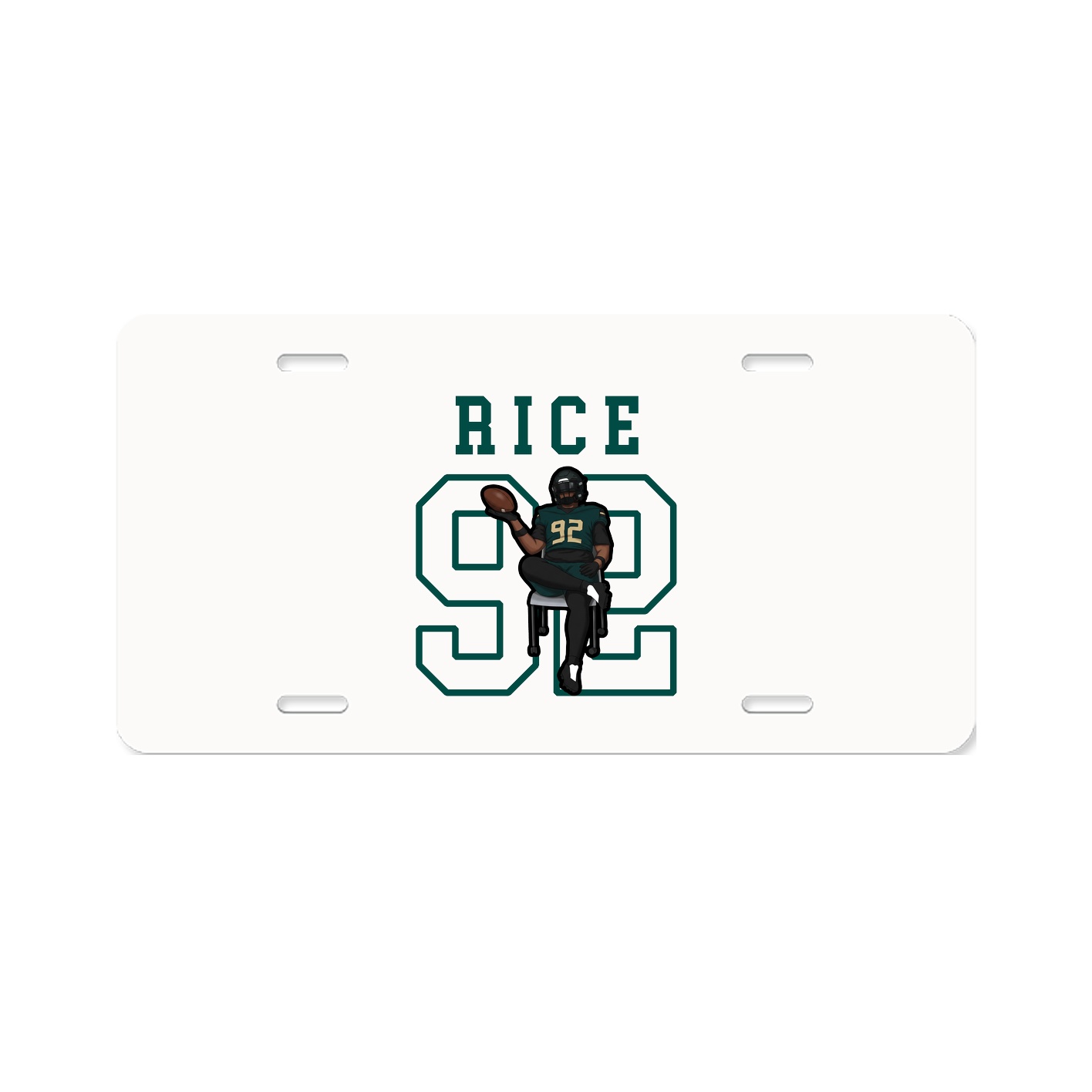 License Plate — Shirsey in Classic