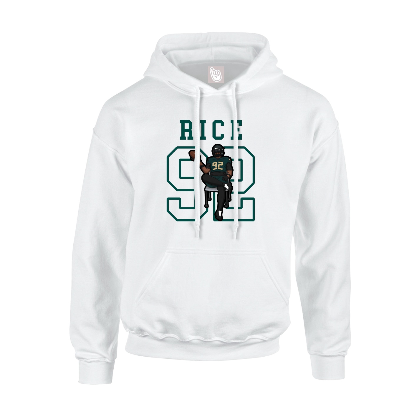 Youth Hoodie — Shirsey in White